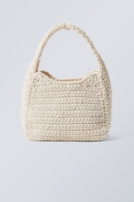 Oatmeal - Iris Crochet Handbag - 0