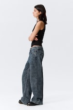 Pandora Blau - Dunkelblau - Missy Low Rise Loose Straight Leg Jeans - 2