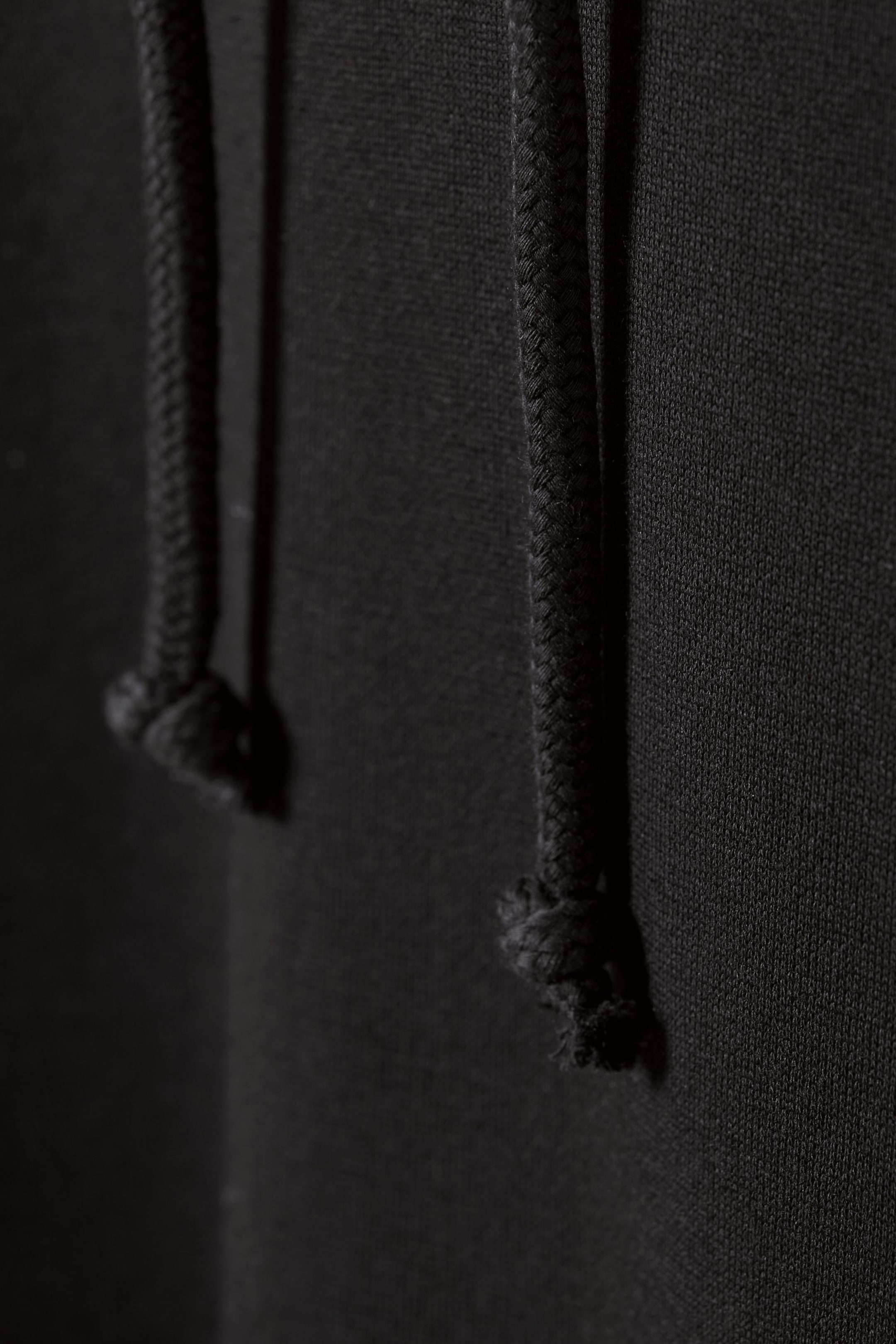 Schwarz - Super-Oversized-Kapuzenpullover - 1