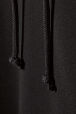Schwarz - Super-Oversized-Kapuzenpullover - 1