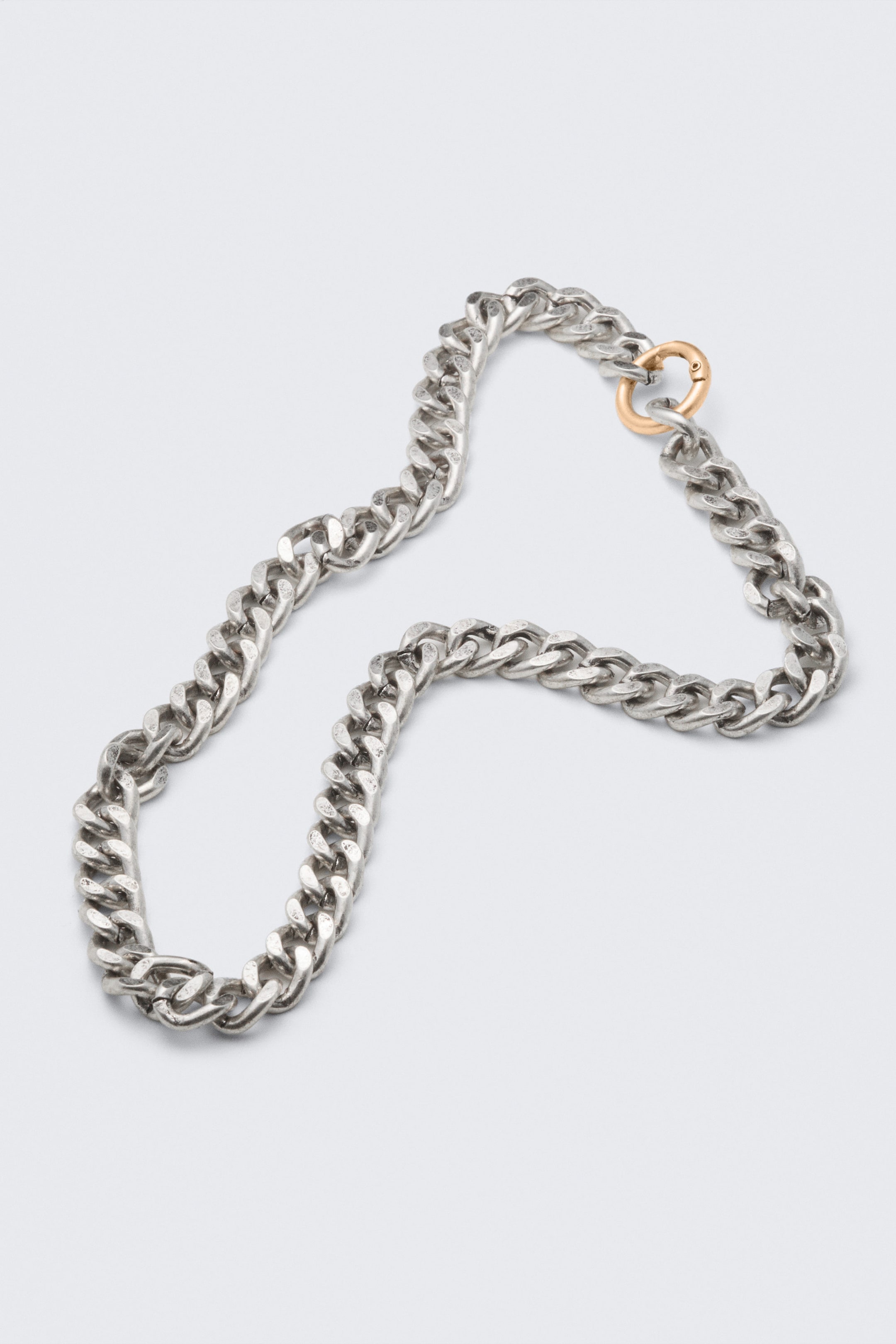 Silver - Chain Necklace - 2