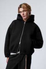 Black - Simon Scuba Zip Jacket - 1