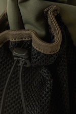 Khaki Green - Utility Handbag - 5