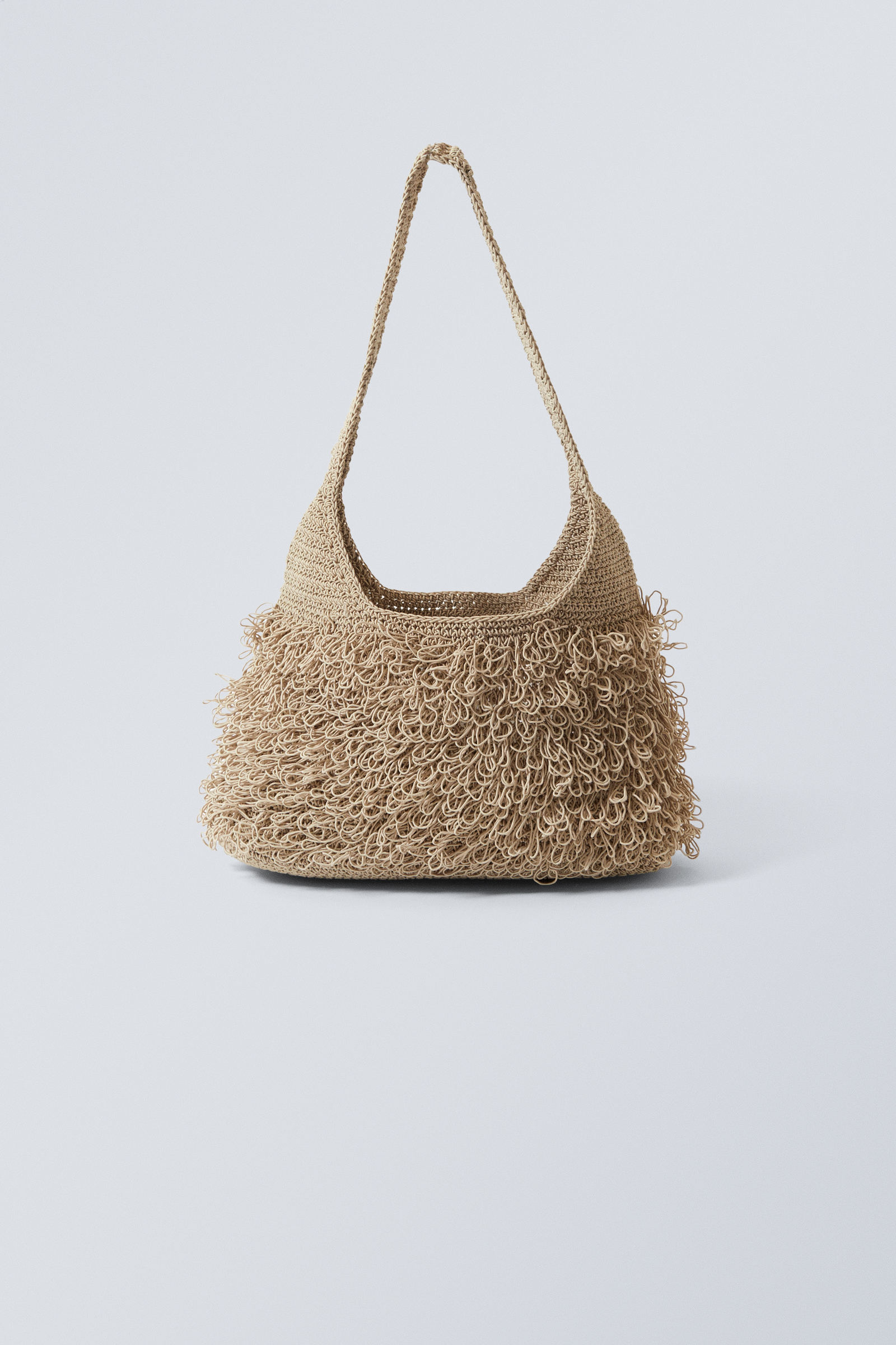 【WEEKDAY】新作♪ SMALL LOOP ハンドバッグ small loop handbag - Beige | Weekday GB
