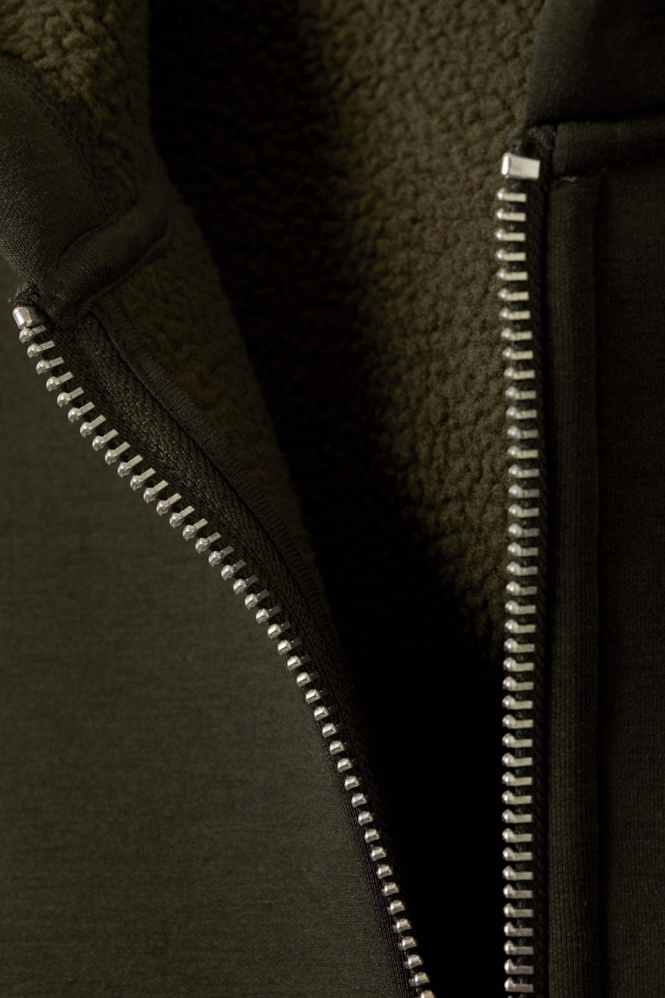 Dark Green - Simon Scuba Zip Jacket - 2