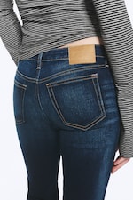 Storm Blue - Dunkelblau - Luna Low Waist Skinny Bootcut Jeans - 4