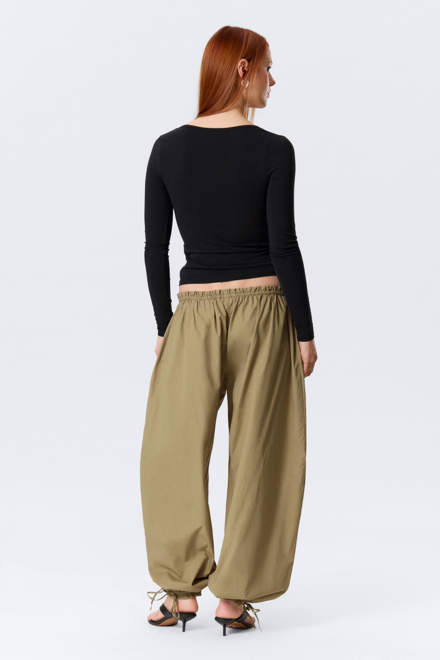 CARDIGAN À COL V FRONCÉ BELLE B - Noir/Mélange gris clair/Blanc/Rose - 3