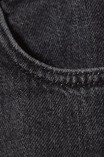 Tar black - Rowe Frayed Split Jeans - 1
