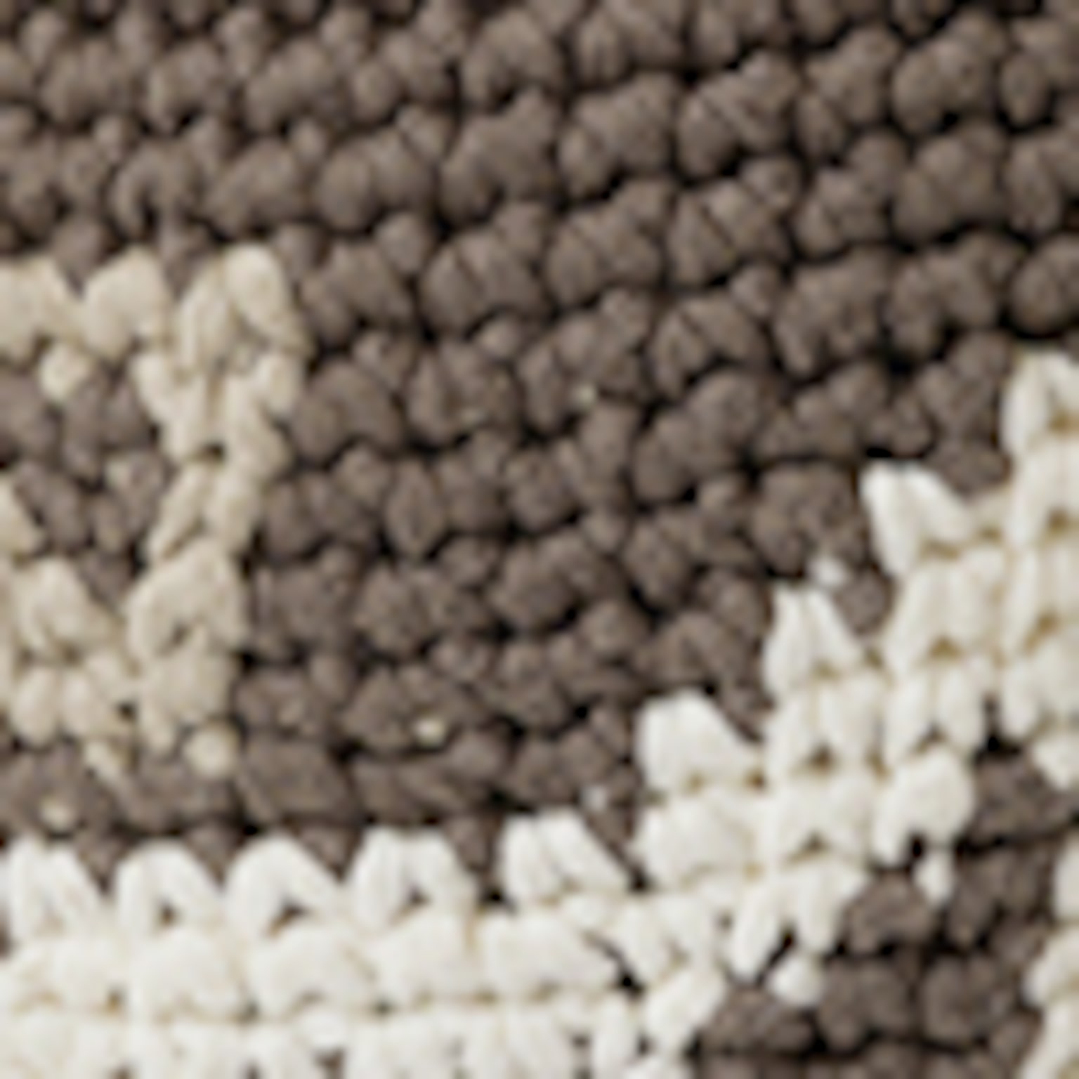 Sombrero de cubo de jacquard tejido - Topo oscuro - 2