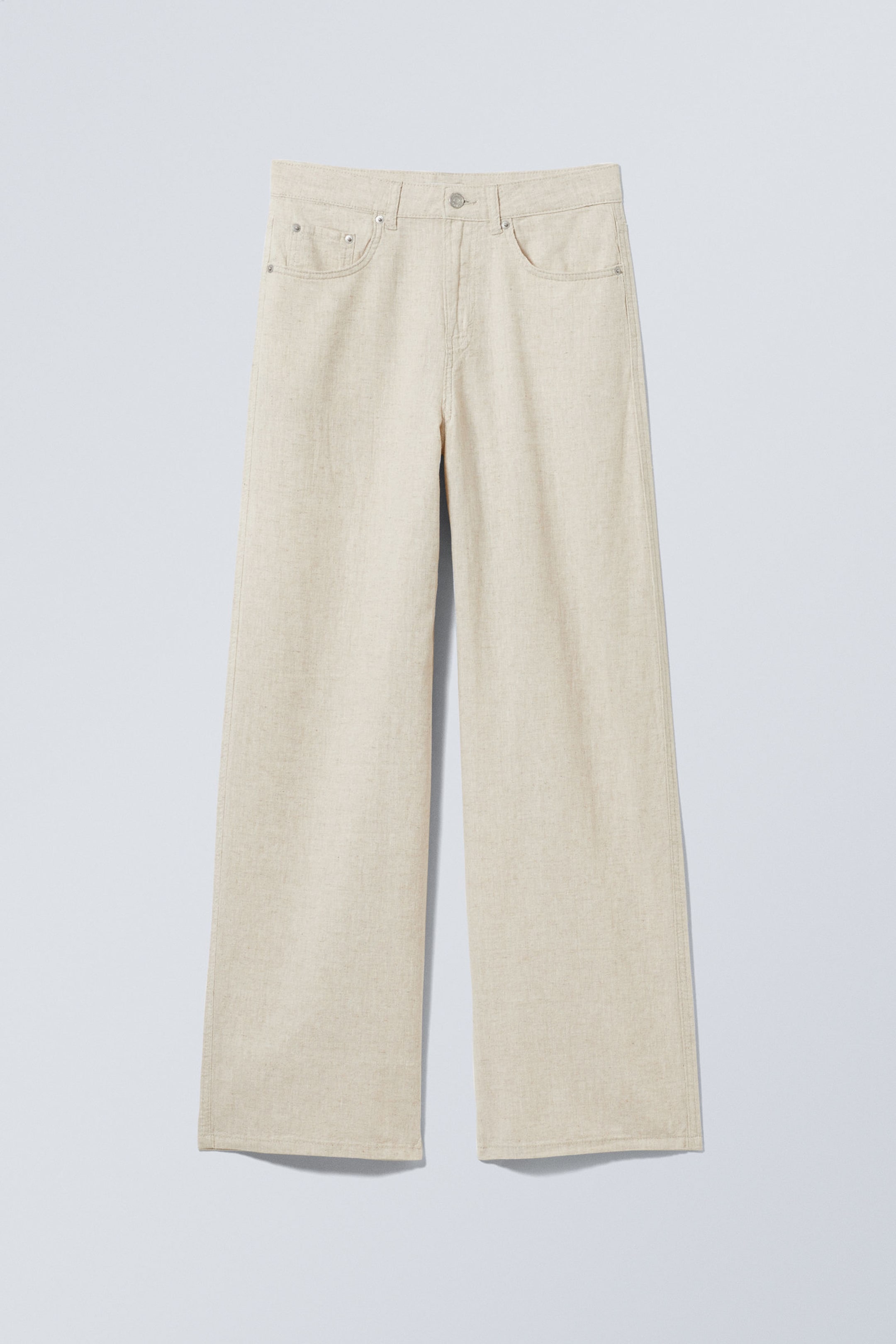 Ecru - Baggyhose "Astro" aus Leinenmischung - 3