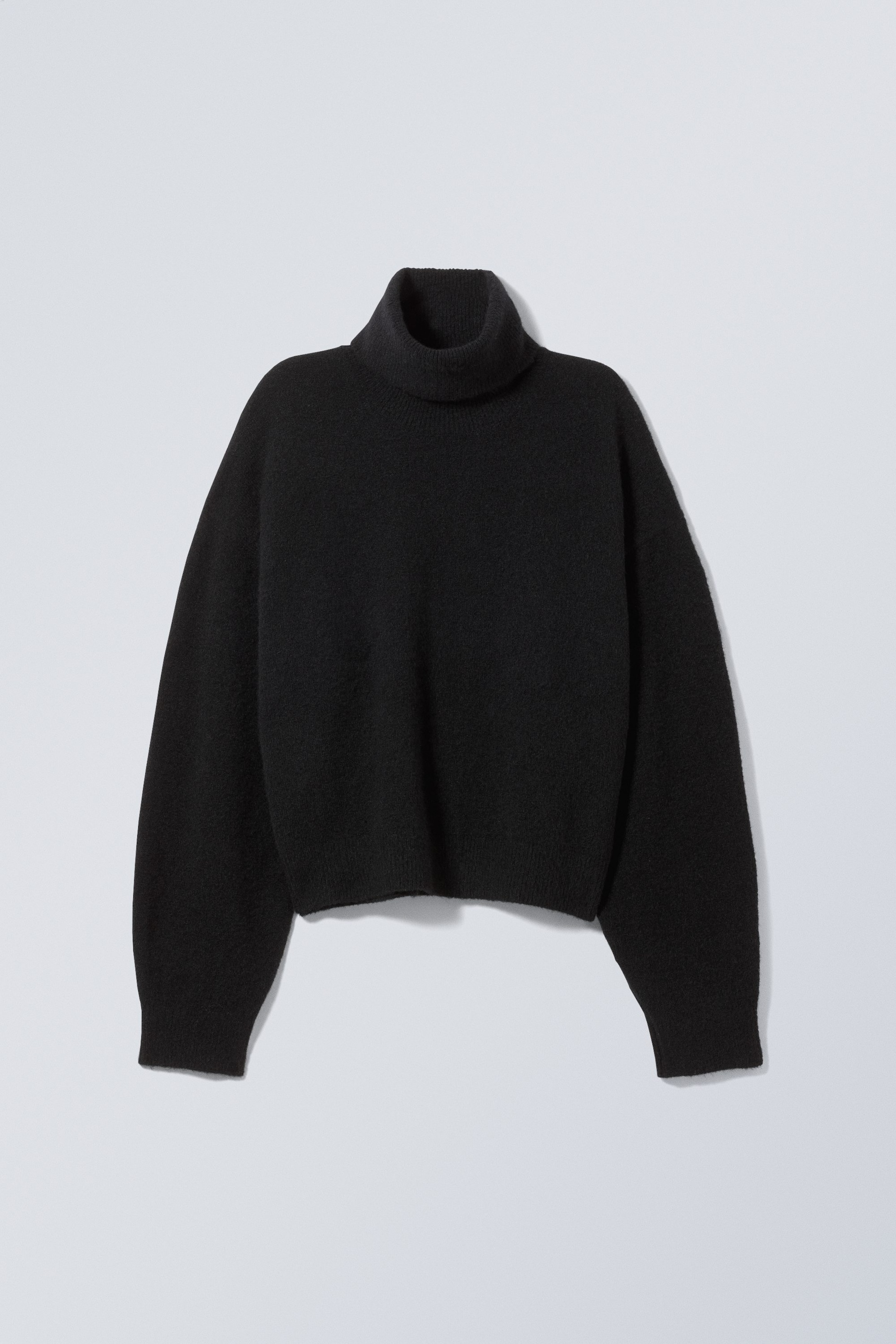 Black - Aggie Turtleneck Sweater - 0