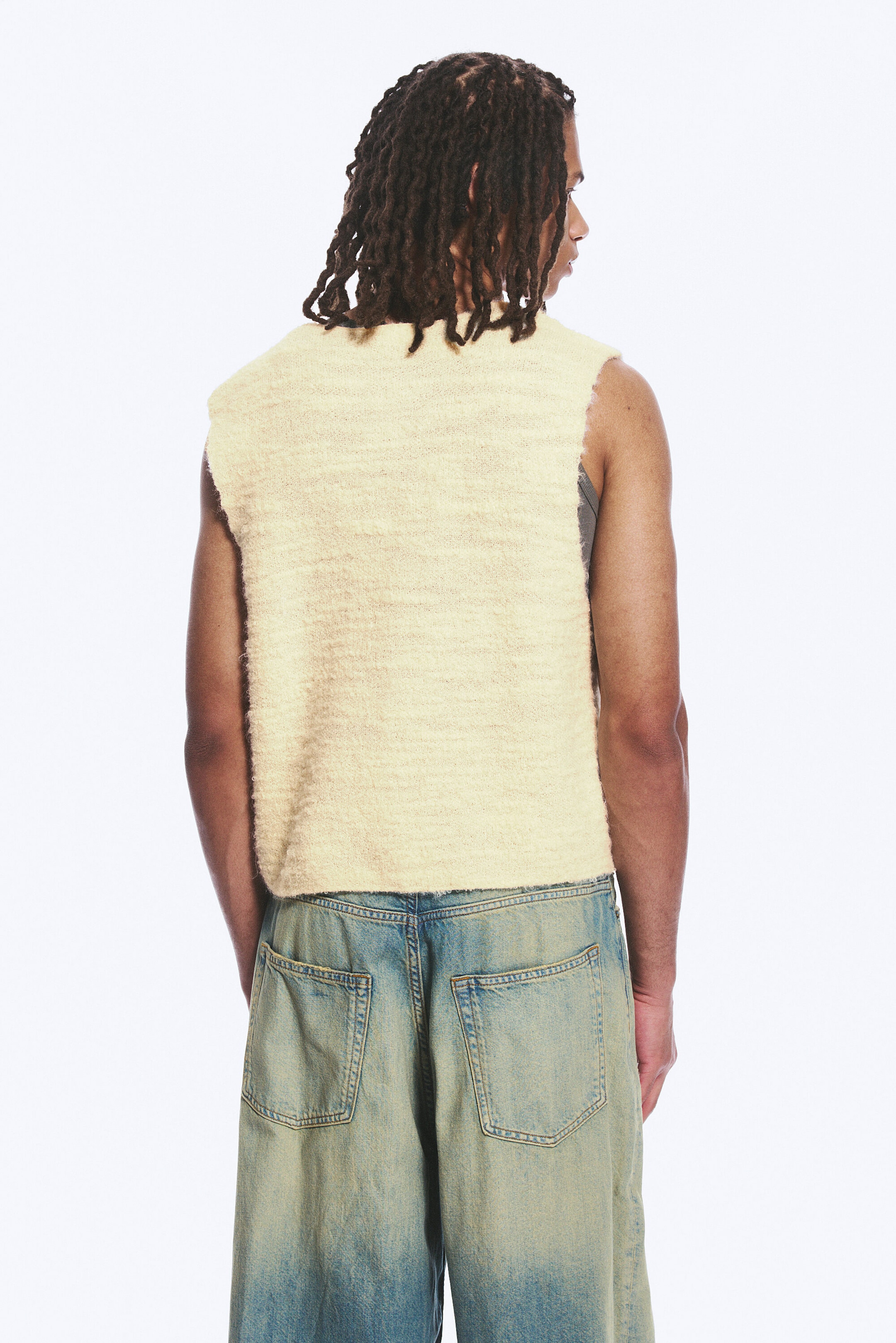 Off-white - Relaxed Structured Knitted Vest - 2