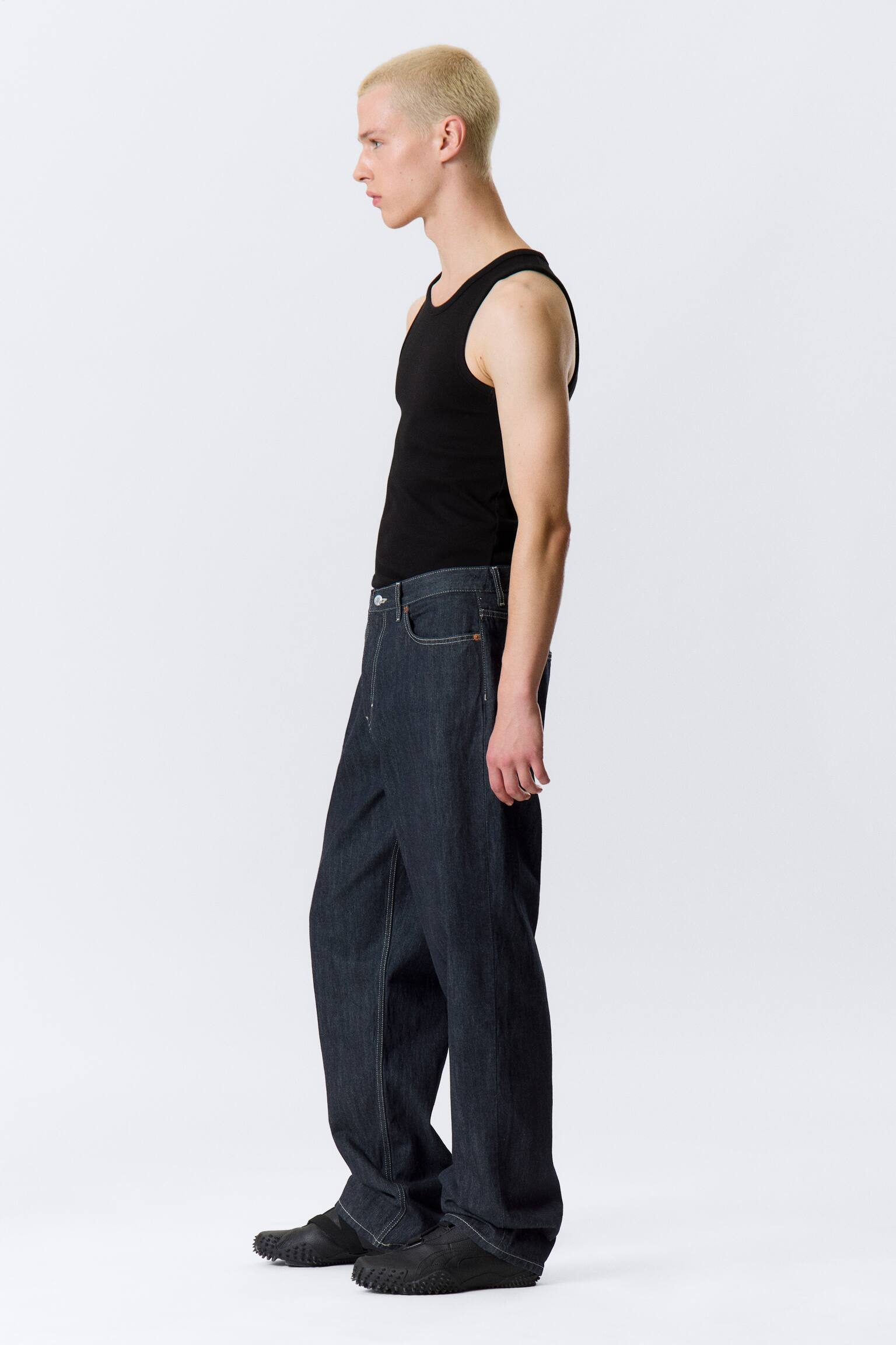 Jean droit ample Galaxy - Blue Rinse – Bleu foncé/Redondo Black - Noir/Deep Sea Blue - Bleu foncé/Gloria Blue - Bleu moyen/Port Blue - Bleu clair/Tuned Black – Noir/2000 Blue - Bleu moyen/Second Blue - Bleu/90s Blue – Bleu moyen/Blue Fade - Bleu moyen/Canyon Grey – Gris moyen - 4