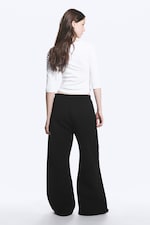 Noir - Pantalon de jogging fuselé décontracté - 3