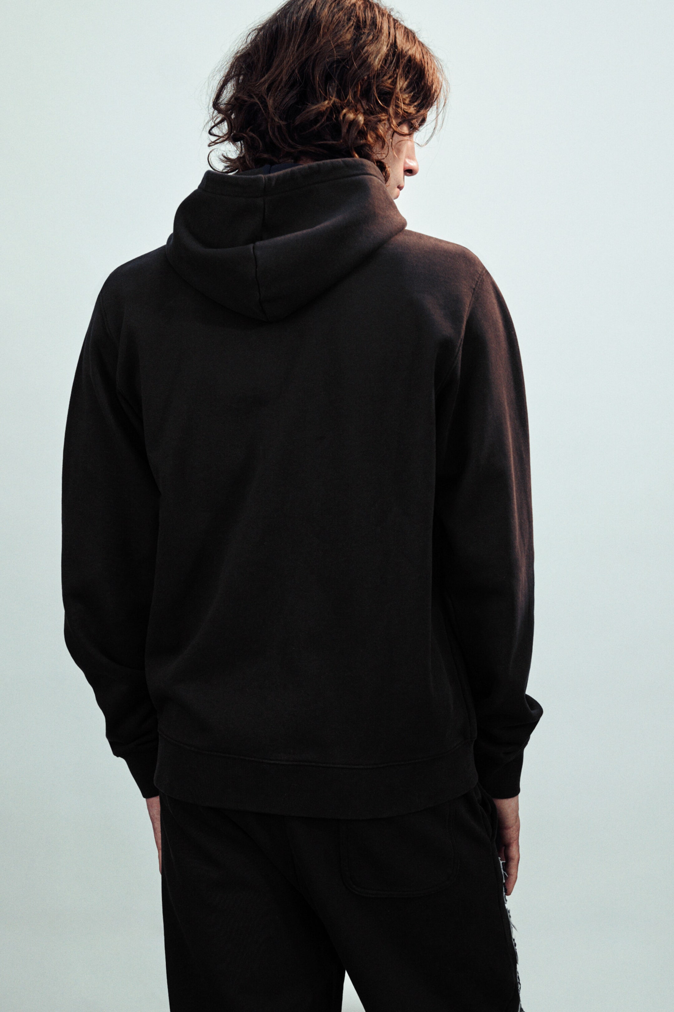 Schwarz - Mechatok - Bestickter Zip-Hoodie - 3