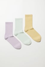 Pastel mix - 3-pack Sport Socks - 0