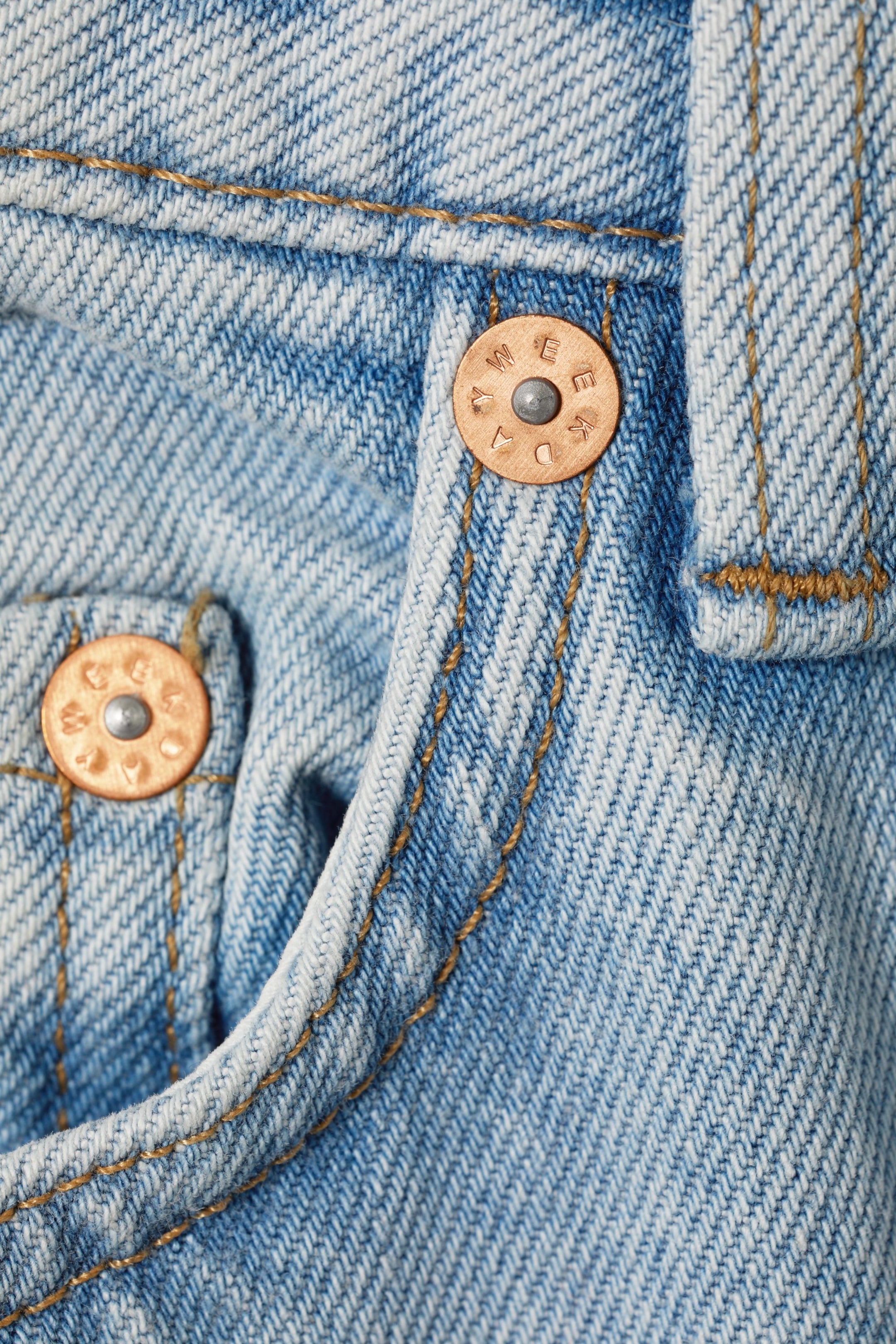 Fresh Blue - Jean droit standard taille très haute Rowe - 1