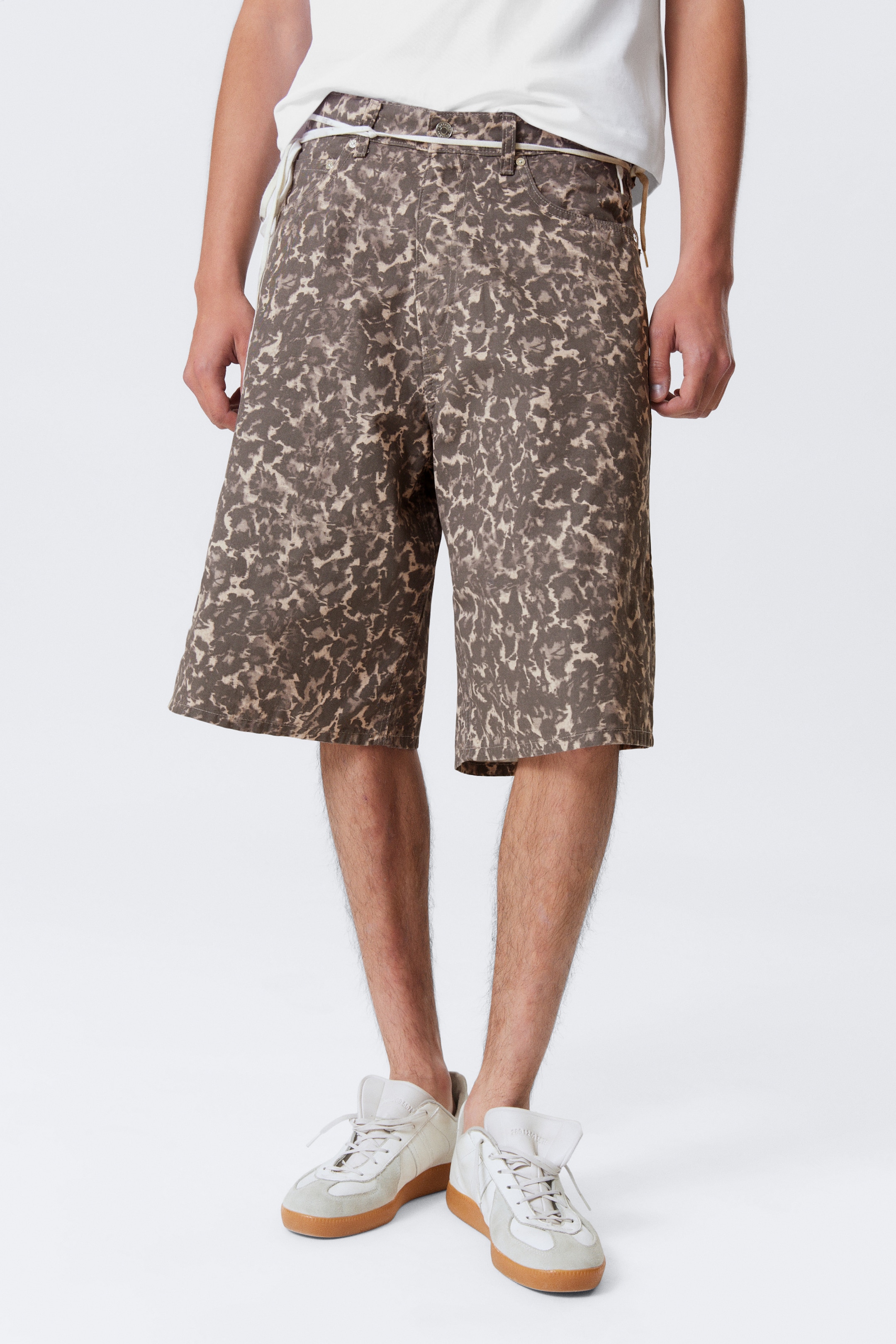 Visualizza immagine più grande: Shorts baggy Astro in twill con vestibilità loose - Stampa leopardata - UOMO | H&M IT 2