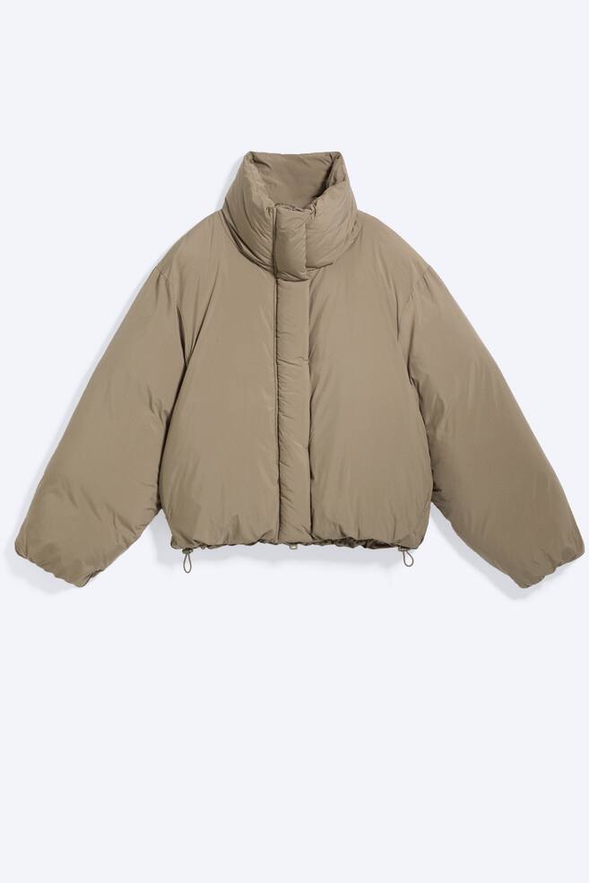 Clean puffer jacket - Dusty Mole - 1
