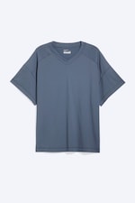 Dark Blue - Relaxed Sports T-Shirt - 0