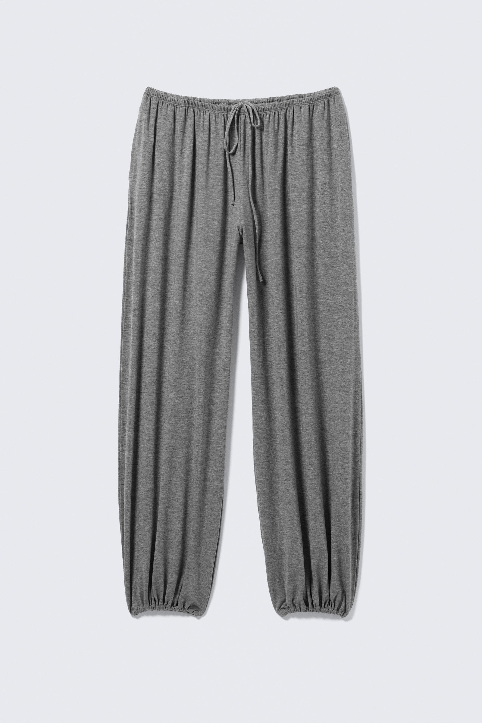 Soft Mid-Rise Balloon Trousers