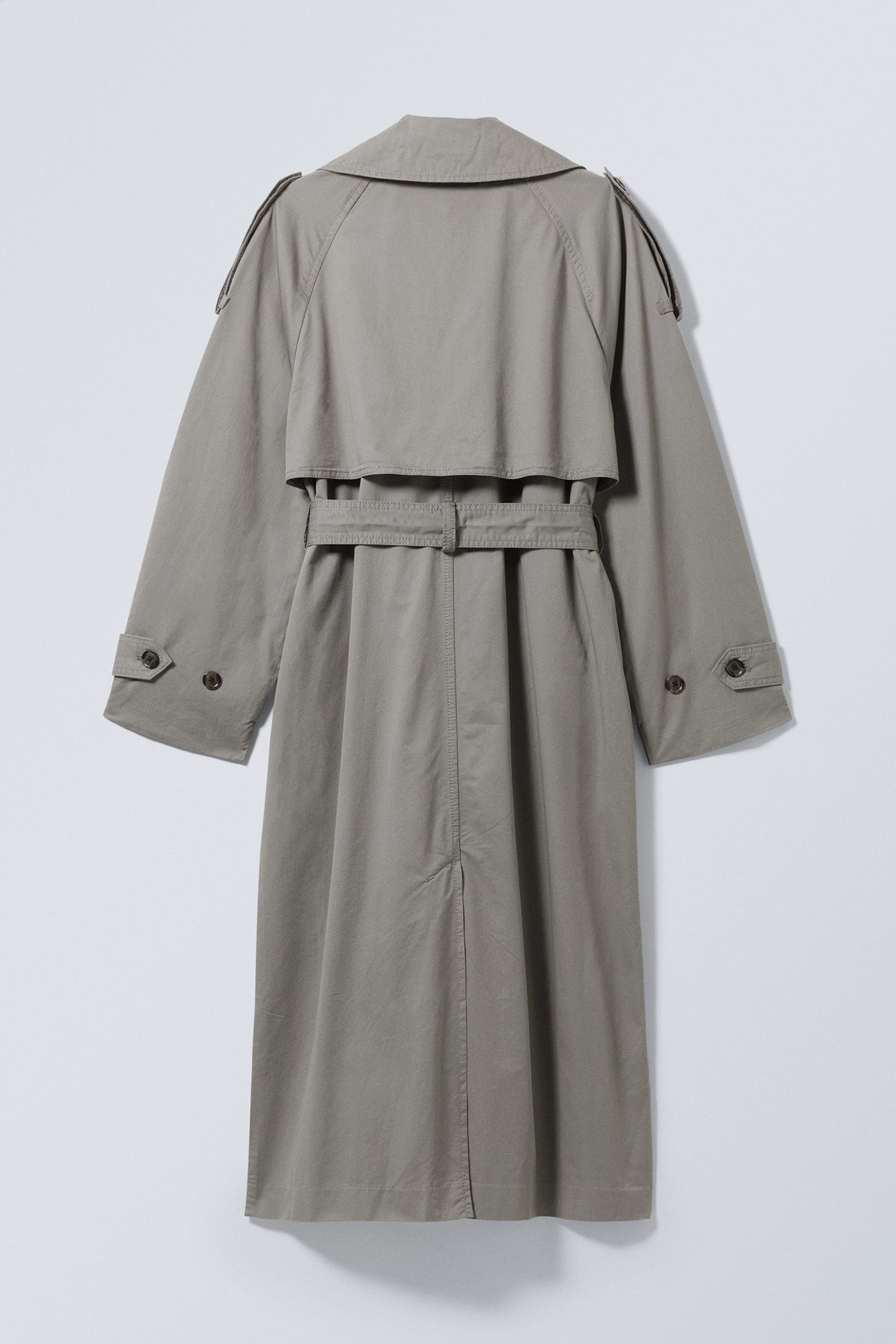 Dunkelgrau - Oversized-Trenchcoat Zenni - 1