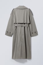 Dunkelgrau - Oversized-Trenchcoat Zenni - 1