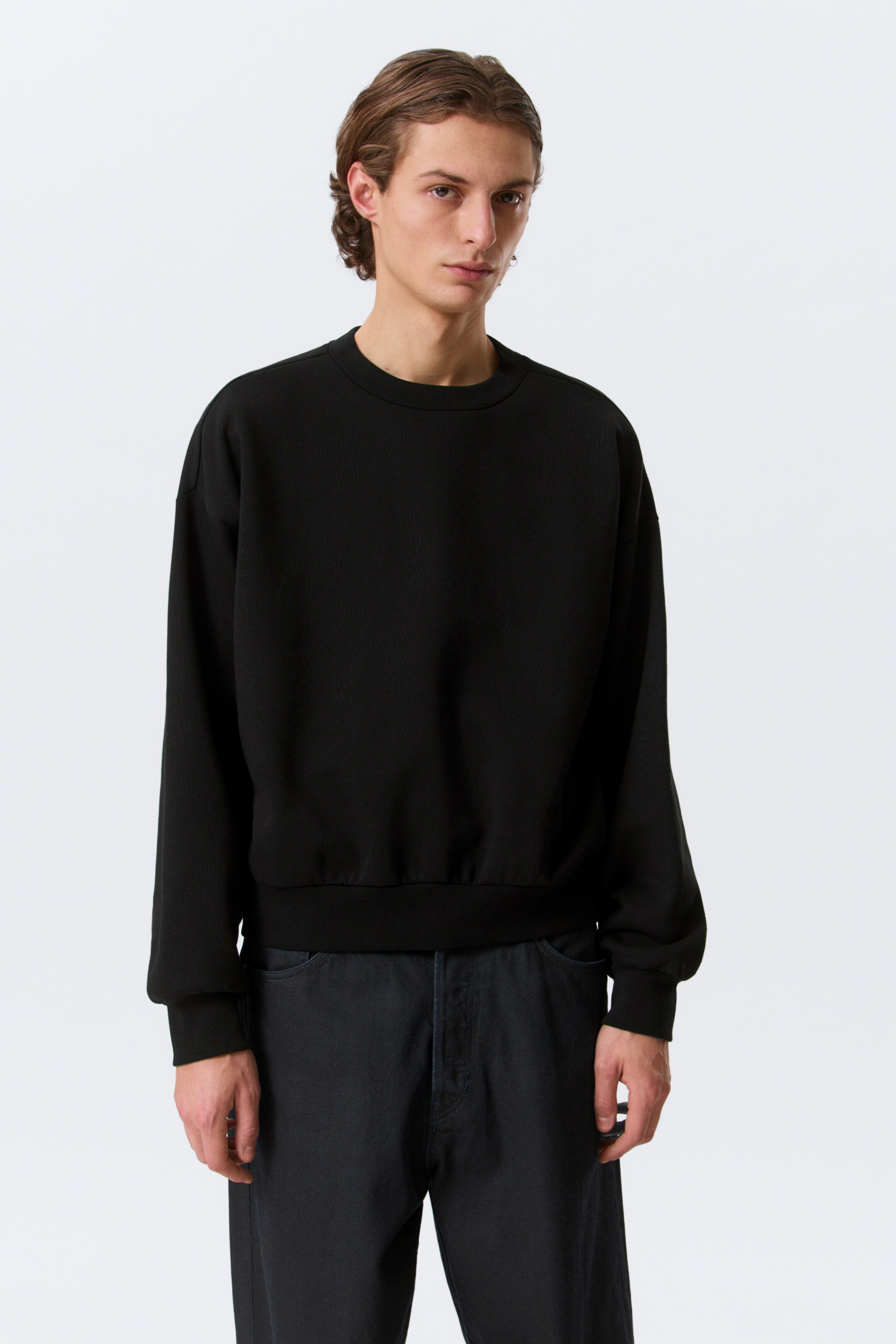 Agrandir l'image: Sweat ample - Noir - HOMME | H&M FR 1