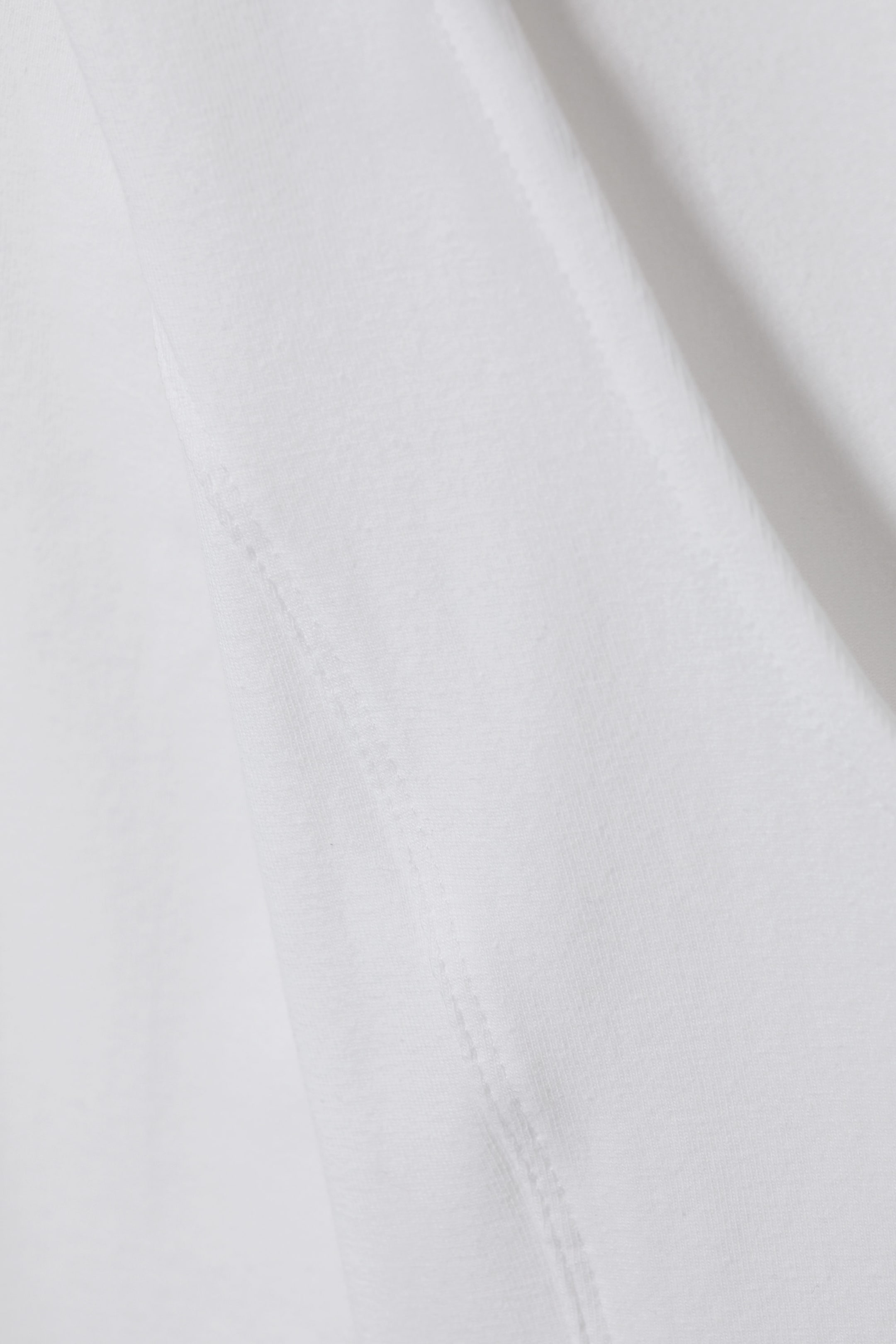 White - Deep Back Long Sleeve - 2