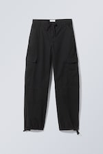 Black - Getty Cargo Trousers - 0