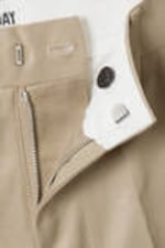 Beige - Locker geschnittene Anzugshorts - 5