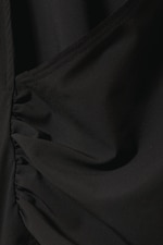 Zwart - Derya asymmetrische longsleeve - 2