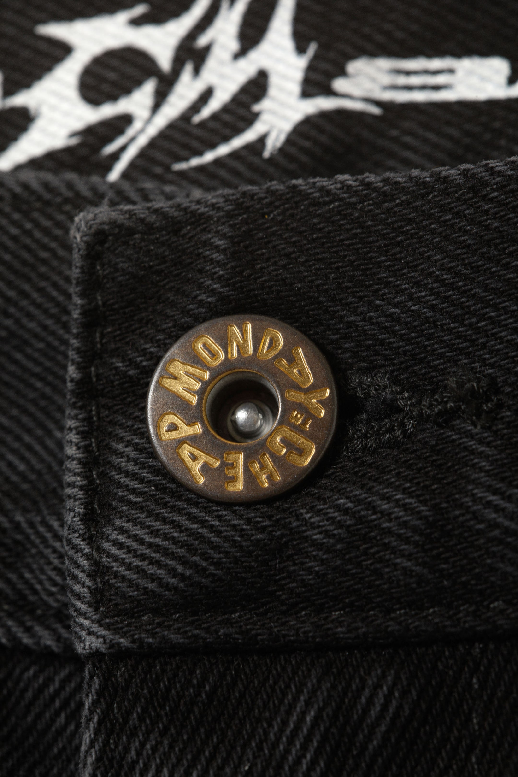 Washed Black - CM x LB Boo Bootleg Washed Black Unisex Jeans - 9