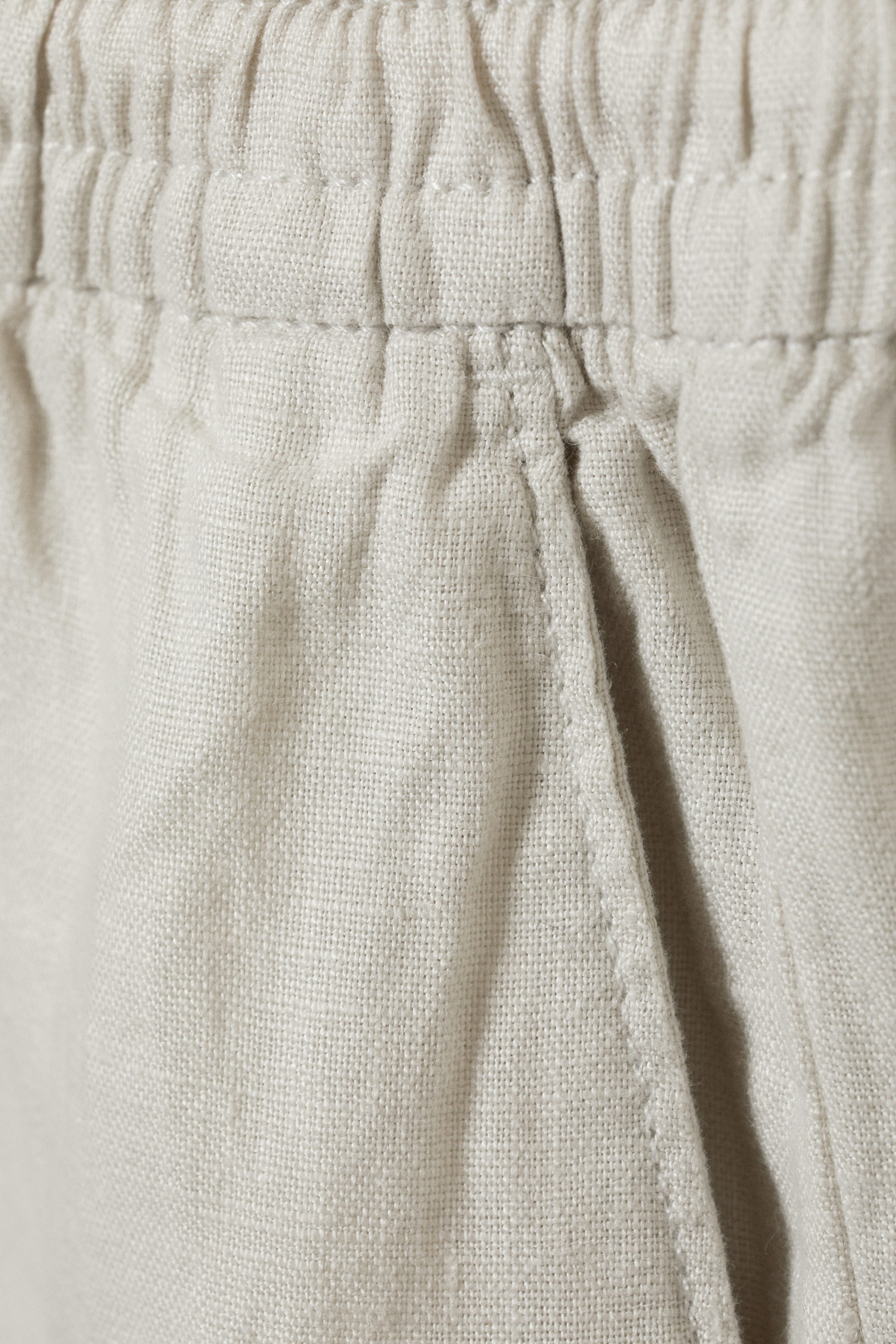 Ecru - Olsen Linen Shorts - 1