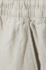 Ecru - Olsen Linen Shorts - 1