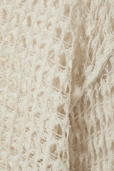 Blind Sided Zip Front Sweater Off White main image 1