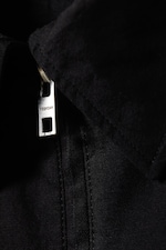 Black - Martin Linen Jacket - 1