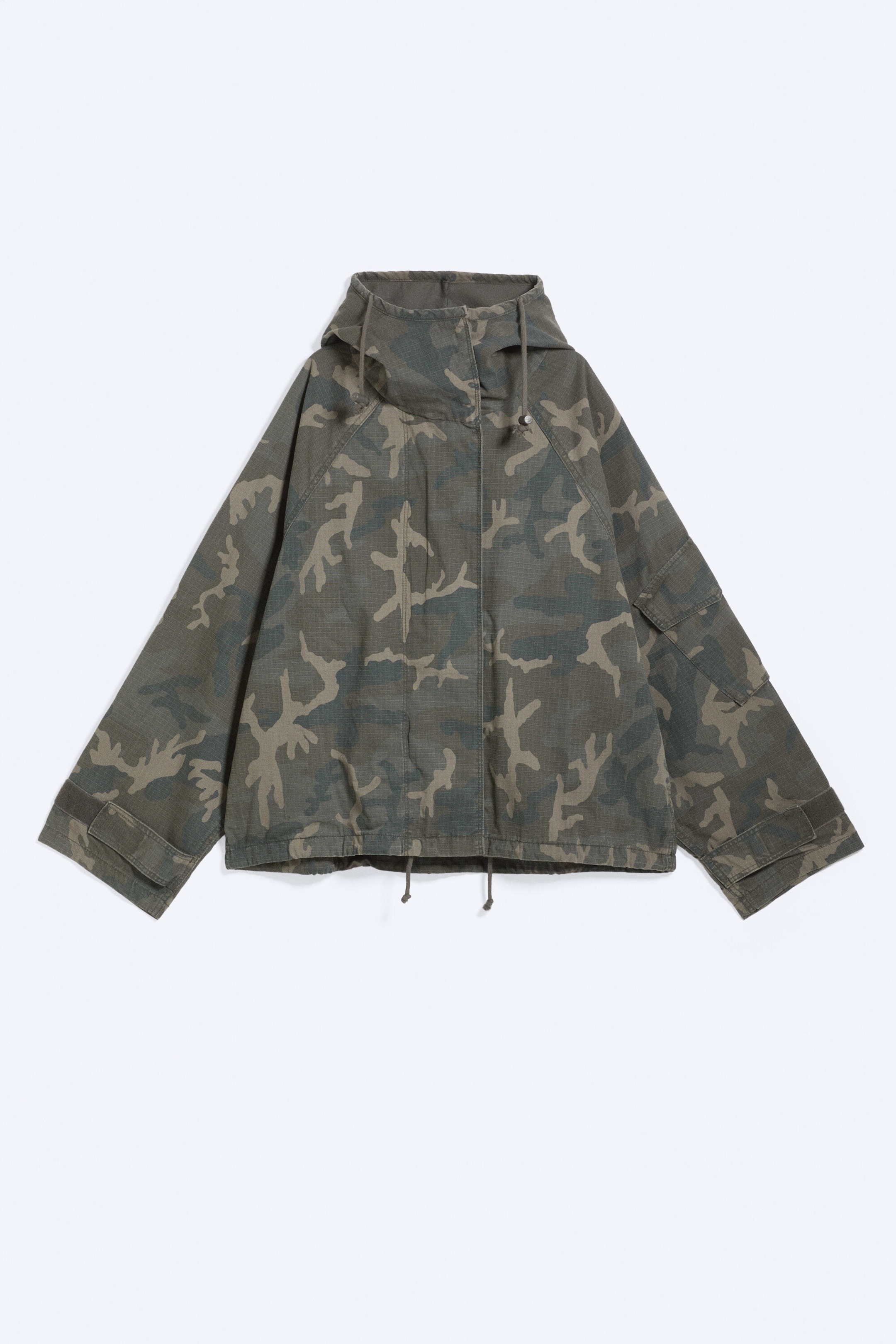 Camo - Hooded cotton jacket - 5