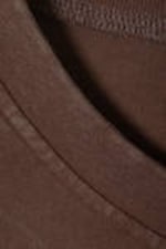Mörk tvättad mullvad - Soft Oversized Long Sleeve Top - 1