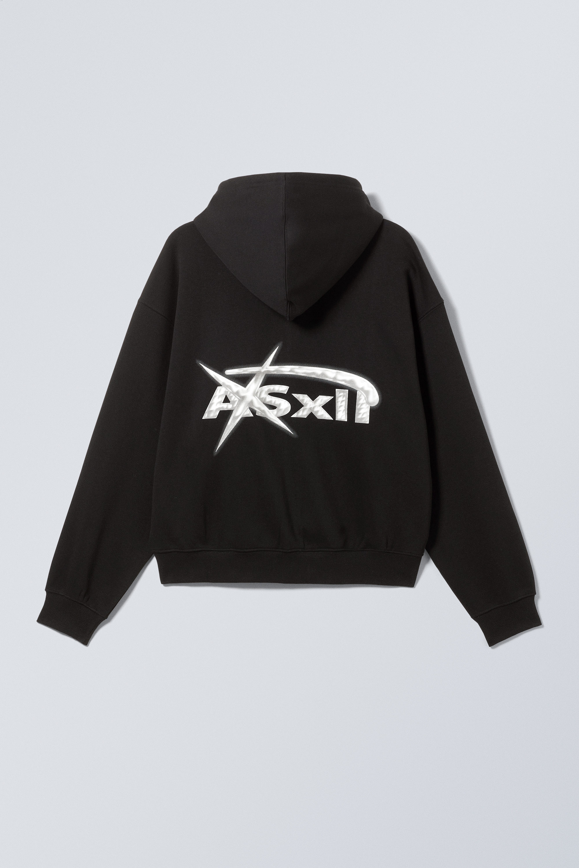 boxy graphic zip hoodie - Asxll | Weekday WW