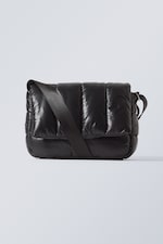 Padded Black - Nessa Padded Handbag - 0