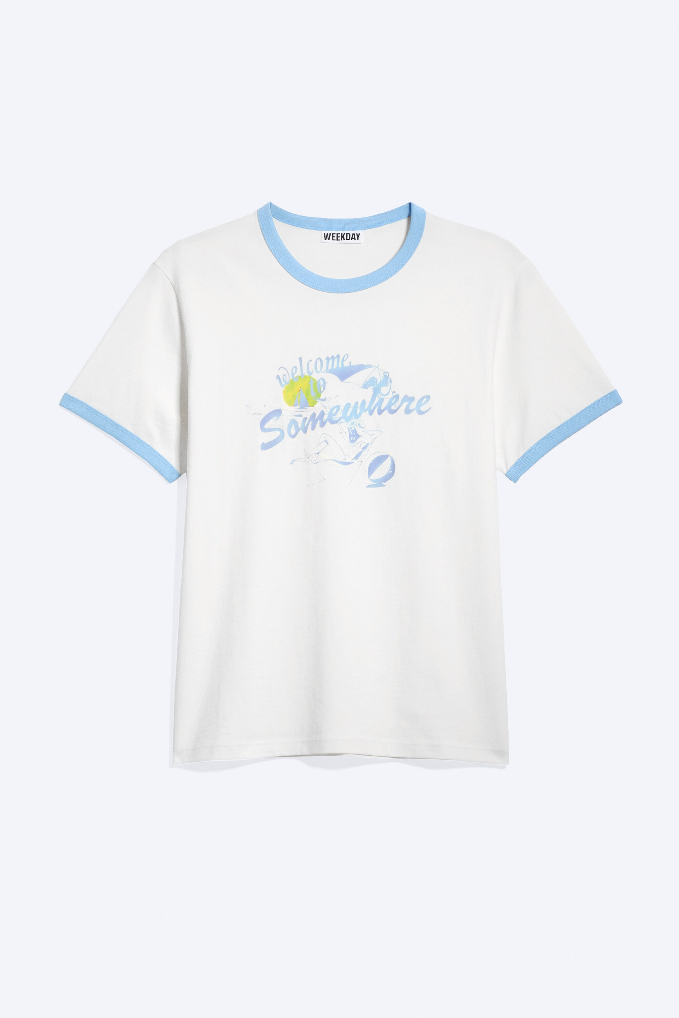 White - Welcome to Somewhere - Graphic T-shirt - 3