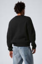Black - Regular Knitted Cotton Sweater - 2