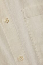 White - Randy Linen Short Sleeve Shirt - 1