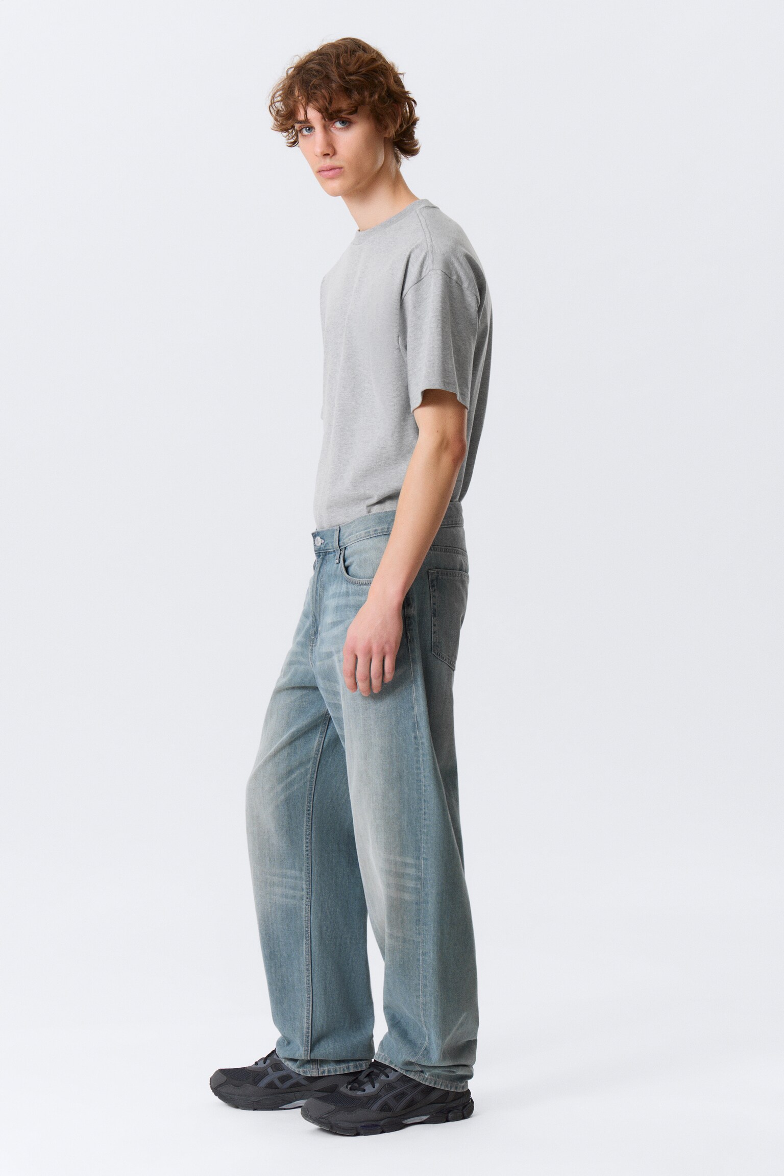 Galaxy Mid Rise Loose Straight Leg Jeans - Gloria Blue - Medium Blue/Tuned Black - Black/Blue Rinse - Dark Blue/Port Blue - Light Blue/Second Blue - Blue/90s Blue - Medium Blue/2000 Blue - Medium Blue/Canyon Grey - Medium Grey/Blue Fade - Medium Blue/Deep Sea Blue - Dark Blue/Brick Blue - Light Blue/Steel Blue - Medium Blue - 11