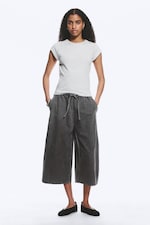 Grey Melange - Short-Sleeved Raglan T-shirt - 1