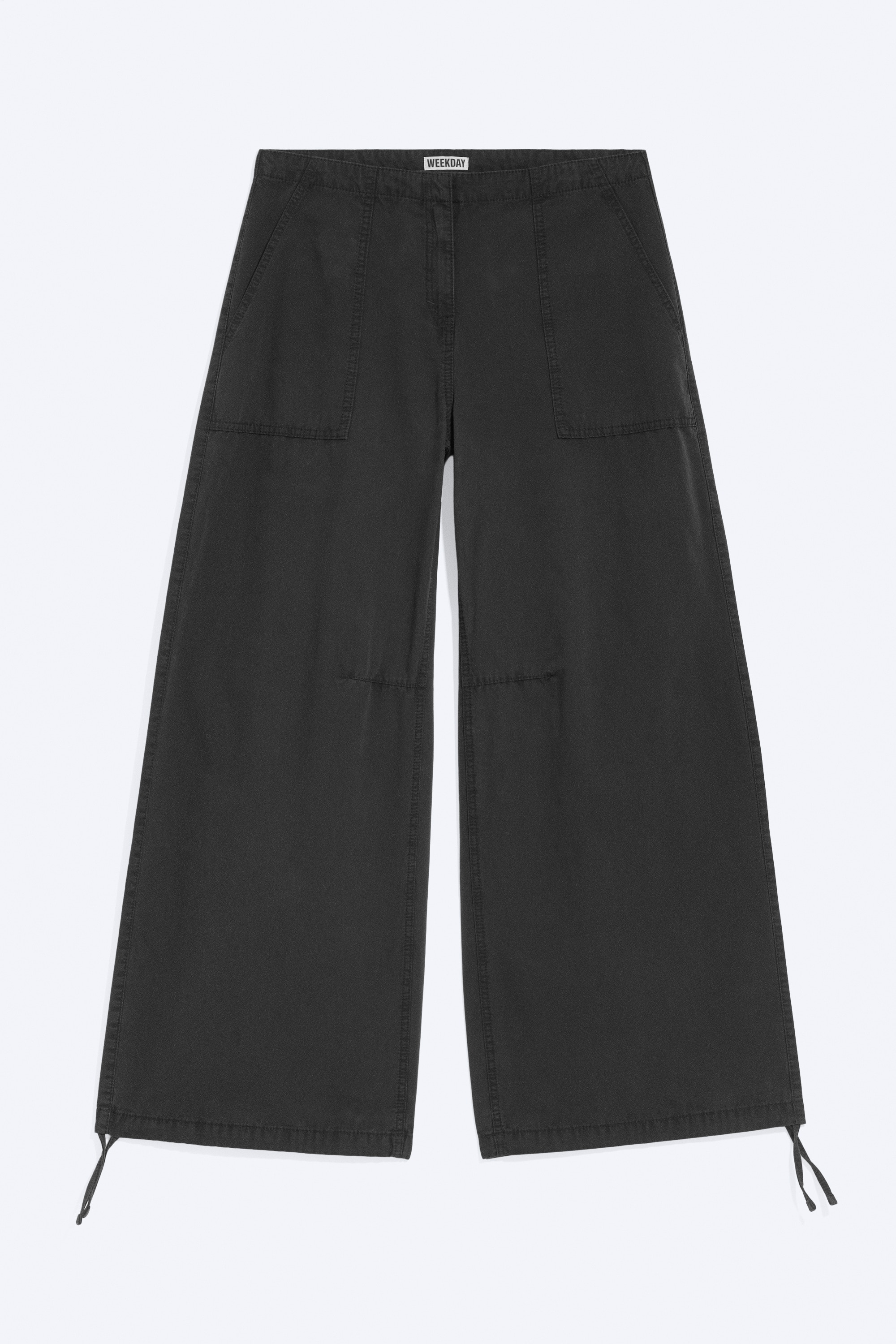 Pantaloni balloon con coulisse - Grigio scuro