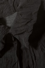 Noir - Robe ajustée plissée - 1