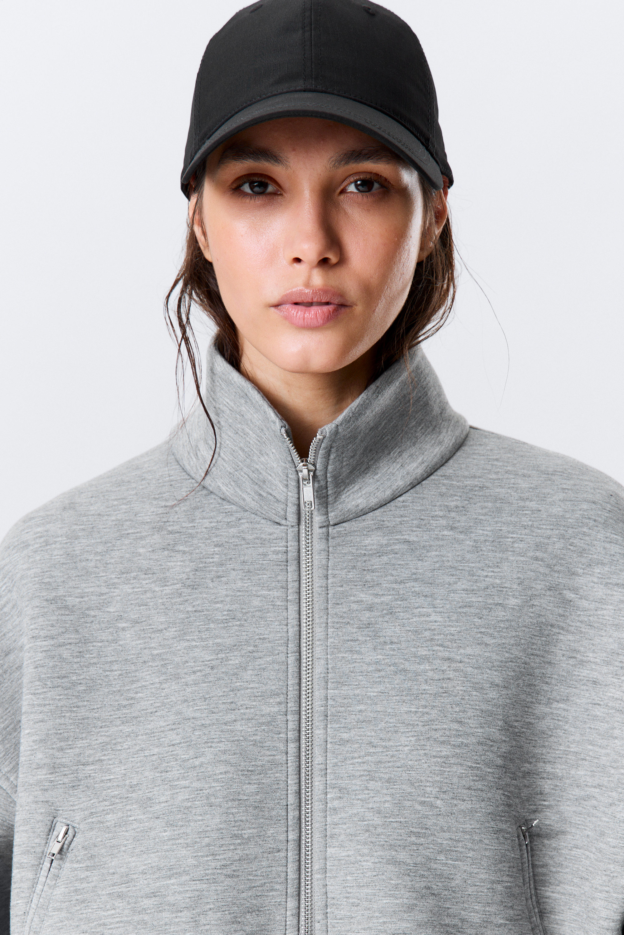 Schwarz - Basecap aus Baumwoll-Canvas - 2