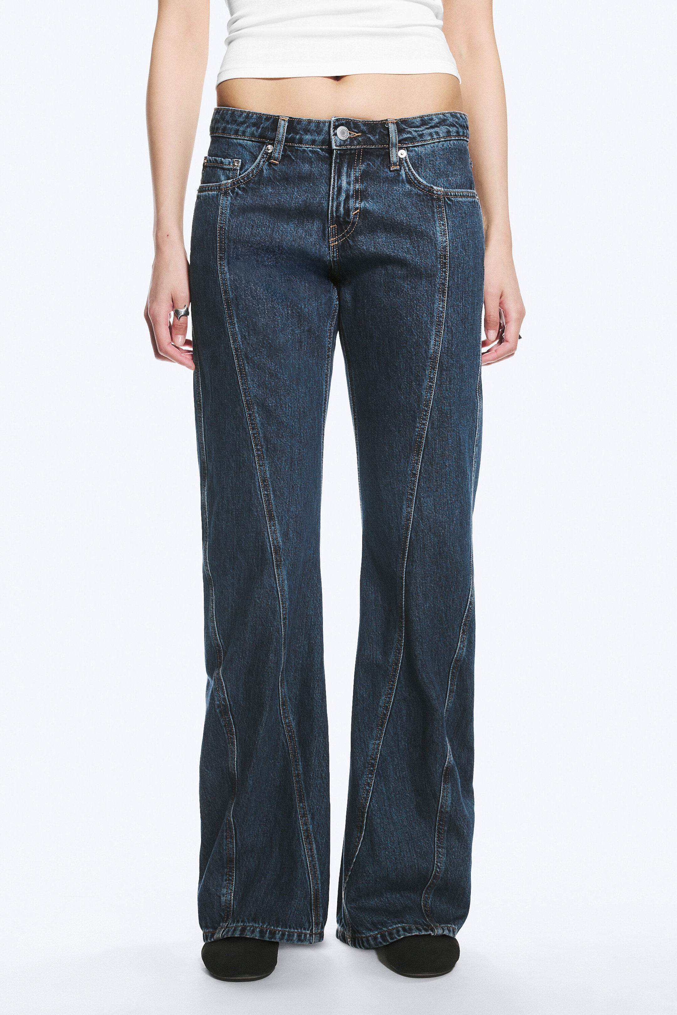 Citizen Blue - Dunkelblau - ARROW LOW WAIST REGULAR STRAIGHT TWIST JEANS - 2